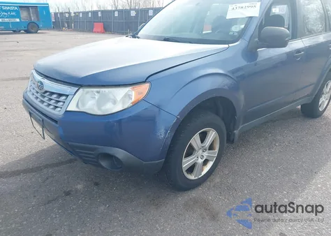 2011 Subaru Forester 2.5X from USA, damaged, VIN JF2SHBBC6BH772514